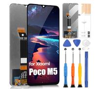 Écran LCD pour Xiaomi Poco M5 / Poco M4 5G LCD Ecran Replacement pour Xiaomi Redmi Note 11E / 10 5G 22071219CG Display Écran de Rechange Tactile Digitizer Assembly + Réparation Kit (Noir)