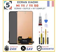 Ecran LCD Remplacement pour Xiaomi Mi 11i, Mi 11i 5G, Mi 11X Pro Avec Kit