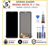 Ecran LCD Remplacement pour XIAOMI Redmi NOTE 11 / 11S 2201117 Gris Bleue +Kit