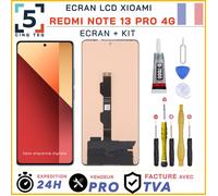 Ecran LCD Remplacement Xiaomi Redmi Note 13 Pro 4G - 23117RA68G, 2312FPCA6G +Kit