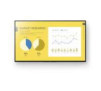 Ecran LCD rétro-éclairé par LED 55'' 4K - SONY - FW-55EZ20L - Grand angle de vue - Contrôle IP/RS-232C