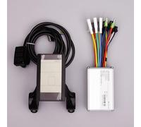 Écran LCD S830 et contrôleur pour vélos électriques prenant en charge une entrée 36 V ou 48 V et une sortie moteur 250 W ou 350 W avec affichage métrique Ride (24 V-48 V 350 W)