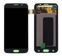 Écran LCD - SAMSUNG - Galaxy S6 - Noir - Remplacement - Nappe intégrée