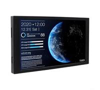 Écran LCD secondaire portable 5,2" TURZX IPS 1280 x 800 avec connecteur de type C et fente pour carte TF pour extension de bureau et lecture vidéo (blanc)