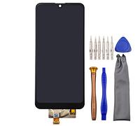 Écran LCD tactile de rechange pour LG Q60 K50 6,2" Noir LM-X525 LMX525BAW LMX525EAW LM-X520 802LG LMX520EMW LMX520BMW