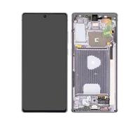 Ecran LCD + Tactile Soft Oled Gris Avec Châssis Pour Samsung Galaxy Note 20 5G N981/Galaxy Note 20 N980