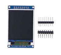 Écran LCD TFT 1,8 Pouces, Port IPS, 128 x 160 Pixels, Couleur, 3,3 V, pour Module d'affichage de microcontrôleur