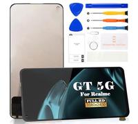 Écran LCD TFT pour Oppo Realme GT 5G RMX2202 Écran LCD de remplacement pour Oppo Realme GT 5G RMX2202 Kit de réparation sans cadre (noir, sans fonction FigerPrint)