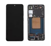 Écran LCD TFT pour Samsung Galaxy S24 Galaxy S24 SM-S921B SM-S921U SM-S921W Kit de réparation avec écran Tactile numériseur avec Fame (Noir, sans Empreintes digitales)