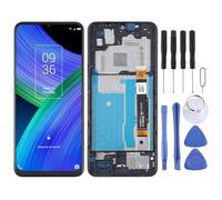 Écran LCD TFT pour TCL 20 R 5G avec numériseur Assemblage Complet avec Cadre