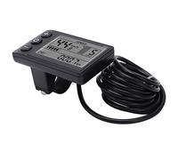 écran LCD vélo électrique, Compteur Écran LCD pour vélo électrique S866, Display LCD Meter Panneau de Commande pour Trottinette électrique 24 V 36 V 48 V avec Prise SM