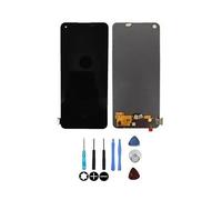 Ecran LCD & Vitre tactile Noir Assemblés Sans Châssis Pour Oppo Reno 8 Lite 5G