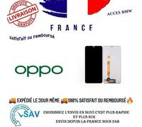 Ecran LCD & Vitre tactile Noir sans châssis Pour Oppo A5 2020