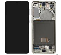 Samsung Bloc complet pour Galaxy S21 Écran LCD vitre tactile Blanc