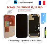 ECRAN LCD VITRE TACTILE SUR CHASSIS IPHONE 12-12 PRO INCELL JK