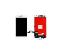 Ecran lcd + vitre tactile sur chassis pour iphone 8 blanc + outils