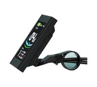 Écran LCD12 pour contrôleur de vélo électrique 24 V-48 V écran couleur avec niveau de vitesse codes d'erreur Connecteur SM 5 broches étanche