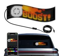 Écran LED Programmable Lumineux, Panneau Défilant USB 5V RVB étanche pour Intérieur Extérieur, Contrôle par Application avec Texte et Animation Personnalisés