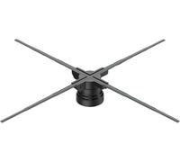 Écran LED Ventilateur Holographique 3D 80 cm, Projecteur Holographique A80 896 LED Étanche avec WiFi pour Publicité Boutique Bar Fête, Commerciale & Décoration Événementielle