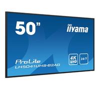 IIYAMA LH5041UHS-B2AG 50inch 3840x2160 UHD VA panel 500cd/m2 5000:1 Static Contrast 9.5ms Landscape or Portrait mode