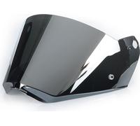 LS2 MX436 Pioneer visière (Iridium Silver,One Size)