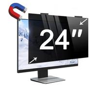 Écran magnétique de confidentialité de l'ordinateur 24 Pouces, 16:9/16:10, Protecteur Universel de Moniteur de PC - Film de Protection d'écran Anti-Bleu/éblouissant Amovible Suspendu,24in(16:10)