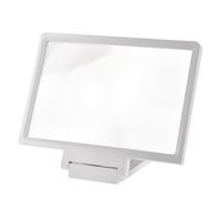 Écran mobile : support de projecteur de téléphone, extension d'écran pliable | 7,5 x 6,7 x 0,9 po outil de loupe visuelle compacte, amplificateur de lumière anti, gadget pour divertir