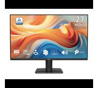 Écran MSI PRO MP275QDE 27" WQHD 2560x1440 LED 4ms 16:9 178° VESA avec haut-parleurs intégrés noir