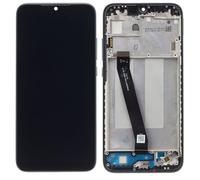 Ecran Noir Origine Redmi 7 Vitre Lcd + Surface Tactile + Châssis