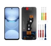 Écran numérique LCD de rechange compatible avec Tecno Spark 30C 5G KL8H (noir sans cadre), écran tactile LCD avec outils de réparation
