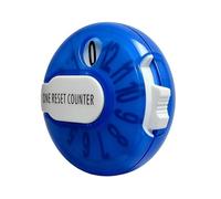 Écran numérique, réinitialisation rapide avec clip - Porte-balle de golf pour femme, design discret, mini module appareil compteur de score 12 temps | Équipement de golf pour hommes, jeu de golf