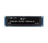 Écran OLED 3,12" 256 x 64 25664 25664 Graphics LCD Display LCM Screen SSD1322 Contrôleur prend en charge SPI (blanc)