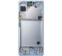 Écran OLED Complet de Remplacement pour Galaxy A17 5G avec Châssis Bleu clair
