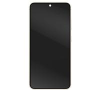 Écran OLED Complet de Remplacement pour Galaxy S24 avec Châssis Beige