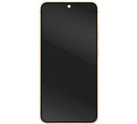 Écran OLED Complet de Remplacement pour Galaxy S24 avec Châssis Noir / Orange