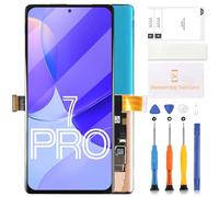 Écran OLED de rechange pour Google Pixel 7 Pro 5G GP4BC GE2AE Écran tactile LCD Assemblage complet sans câble d'empreintes digitales (noir sans cadre)