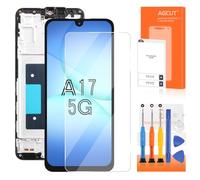 Écran OLED de rechange pour Samsung Galaxy A17 5G A17 4G/5G LCD Display A175F A175M SM-A176B, SM-A176B/DS LCD Digitizer Assemblée de réparation avec cadre