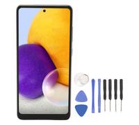 Écran OLED de remplacement pour Samsung Galaxy A72, écran LCD avec capteur d'empreintes digitales, produit de haute qualité, OLED avec cadre,