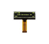 Écran OLED LCD For Machine À Café, Compatible Avec Les Modèles Krups EA89, EA891D, EA895N, EA8901, EA891C10, EA891110, EA89N10, EA895N10, EA895E10 Et EA892D10.(Yellow)