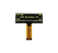 Écran OLED LCD for machine à café Krups, compatible avec les modèles EA89, EA891D, EA895N, EA8901, EA891C10, EA891110, EA89N10, EA895N10, EA895E10 et EA892D10.(Yellow)