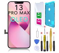 Ecran OLED Remplacement iPhone 13 Pro Max avec Joint Ecran +Verre trempe +Kit