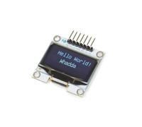 Écran OLED Whadda 1.3 pour Arduino®, faible consommation d'énergie, image nette, grand angle de vision