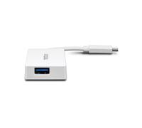 Ecran Ordinateur Moniteur PC Hub USB TUCH4E Blanc
