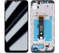 Écran Original Motorola E20 LCD + Vitre Tactile (avec châssis) Motorola Gris clair