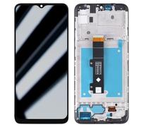 Écran Original Motorola E20 LCD + Vitre Tactile (avec châssis) Gris clair