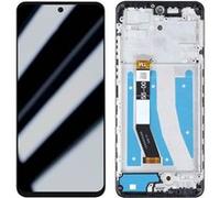 Motorola Écran original G32 – LCD + vitre tactile avec châssis – Gris clair