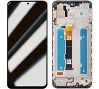 Motorola Écran original G41 – LCD + vitre tactile avec châssis – Gris clair