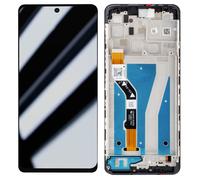 Écran Original Motorola G60s LCD + Vitre Tactile (avec châssis) Motorola Gris Clair