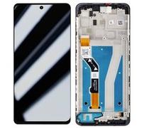 Écran Original Motorola G60s LCD + Vitre Tactile (avec châssis) Gris clair