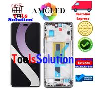 Écran Original Pour Xiaomi 13 Lite AMOLED Avec Cadre Noir Service Pack Verre